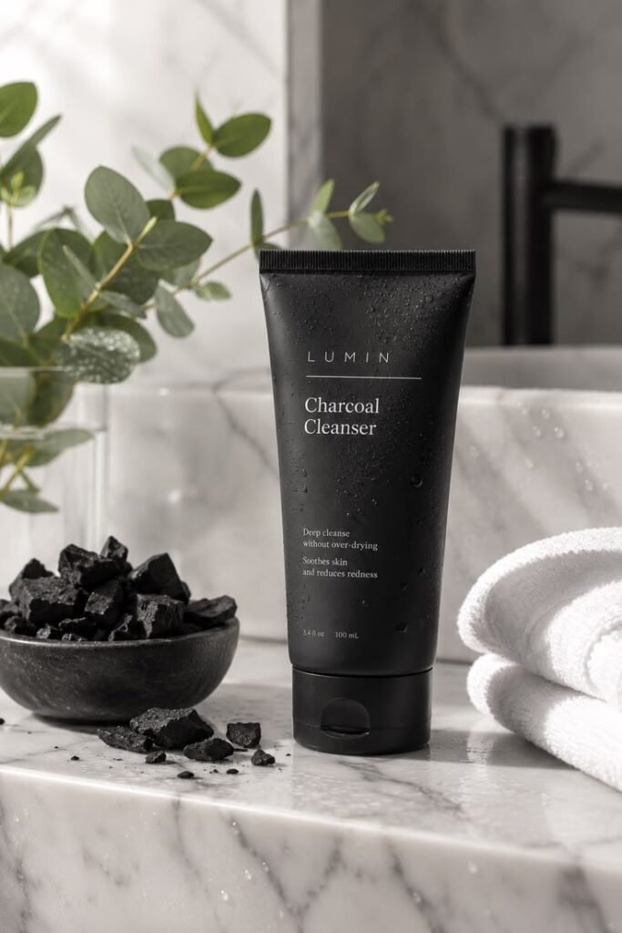 Lumin Charcoal Cleanser for men