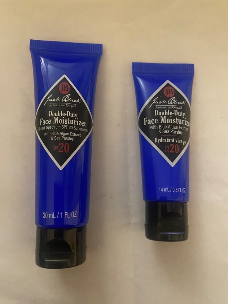 jack black double duty face moisturizer review