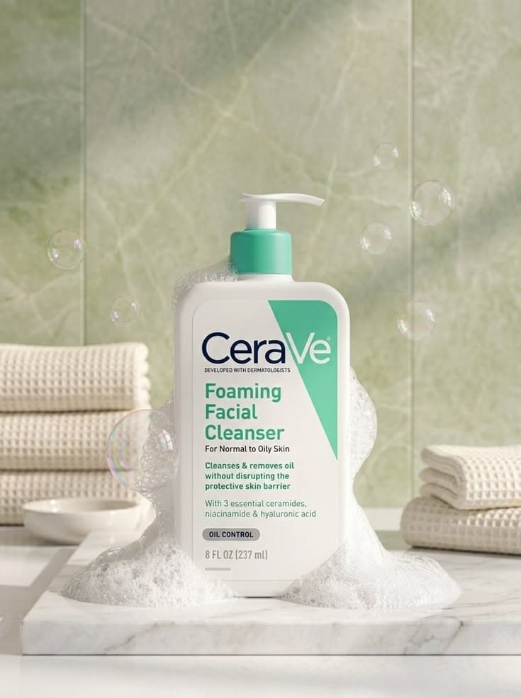 CeraVe Foaming Facial Cleanser Review